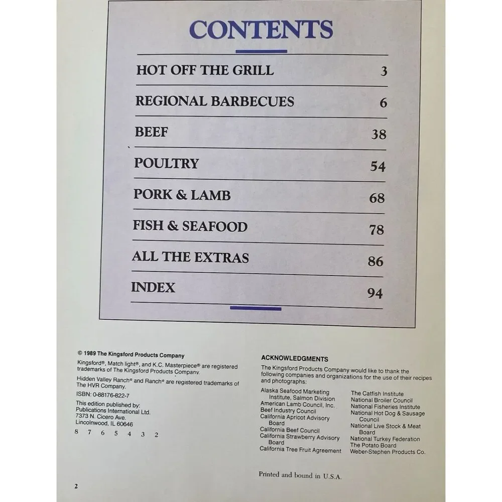 Treasury of Barbecue Recipes Favorite Brand Name Recipes 3 Books In One Cookbook